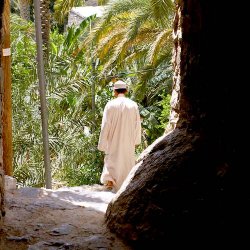 Lokale Man Misah Oman